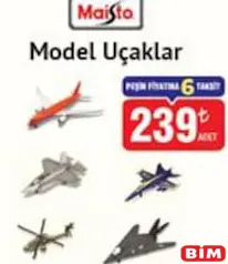 MAİSTO OYUNCAK MODEL UÇAKLAR indirimli fiyat MAİSTO OYUNCAK MODEL UÇAKLAR fiyat ve kampanya bilgisi